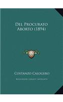 del Procurato Aborto (1894)