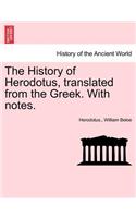 History of Herodotus, Translated from the Greek. with Notes, Fourth Edition, Vol. II
