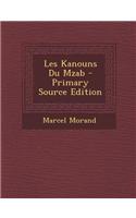 Les Kanouns Du Mzab - Primary Source Edition