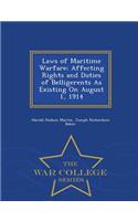 Laws of Maritime Warfare