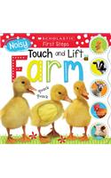 Noisy Touch and Lift Farm: Scholastic Early Learners (Touch and Lift)