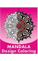 Mandala Coloring Design: Inspire Creativity, Stress Relief Coloring Book,50 Graphic Design Coloring Art, Coloring Painting and Meditation(English)