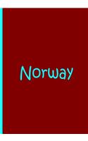 Norway - Notebook / Journal / Extended Lined Pages / Soft Matte Cover: An Ethi Pike Collectible: Countries