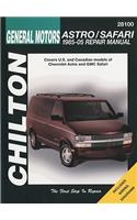 General Motors Astro/Safari 1985-05 Repair Manual