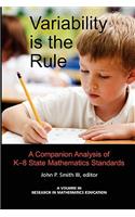 Variability Is the Rule a Companion Analysis of K-8 State Mathematics Standards
