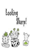 Looking Sharp White Notebook 120 Blank Lined Page (6 x 9: Drawing, Take note, Design