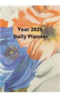 Year 2020 Fully Dated Monthly, Weekly And Daily Calender Planner: Novelty Line Notebook / Journal College Rule Line, A Perfect Gift Item (7 x 10 inches) For Men, Women, Student, Office etc.