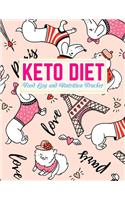 Keto Diet Food Log and Nutrition Tracker: Nifty Low Carb Fitness Tracker and Wellness Notebook - Daily Ketogenic Meal Planner - Weight Loss Journal and Healthy Living Diary - Design Code FD 