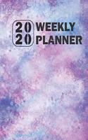 2020 Weekly Planner: Week At A Glance Planner Calendar - To Do Lists - Organize Notes And Important Reminders - 8.5 x 11' - 56 Pages - Watercolor