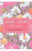 2020 - 2030 Planner: An 11 years chaos organizer