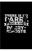 There is no Parry Parry-Riposte