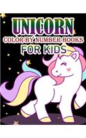 Unicorn Color By Number Books For Kids
