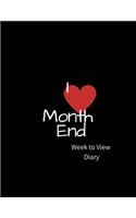 I Month End Week to view Diary