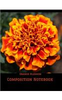 Orange Blossom Composition Notebook