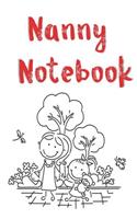 Nanny Notebook: Baby Log, Parents or Day Care Provider Can Track Daily Feeding, Diaper Changes - Sleep Time - Emergency Contacts - Walk in the Park