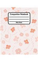 Composition Notebook Wide Ruled