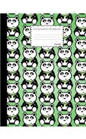 Panda Composition Notebook