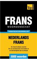 Thematische woordenschat Nederlands-Frans - 3000 woorden