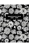 Appointment Book 8am - 8pm