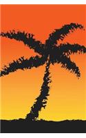 Sunsets and Palm Trees: Notebook