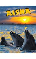 Aisha: Personalized Book with Name, Journal, Notebook, Diary, 105 Lined Pages, 8 1/2" x 11"