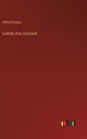 Lettres d'un innocent
