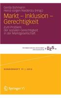 Markt - Inklusion - Gerechtigkeit