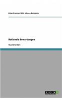Rationale Erwartungen