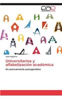 Universitarios y Alfabetizacion Academica