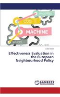 Effectiveness Evaluation in the European Neighbourhood Policy