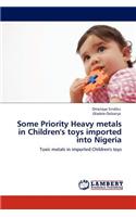 Some Priority Heavy Metals in Children's Toys Imported Into Nigeria