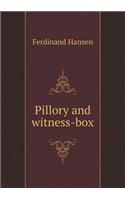 Pillory and witness-box