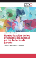 Neutralización de los efluentes producidos en los talleres de joyería