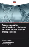 Progrès dans les modifications chimiques de l'ADN et rôle dans la thérapeutique