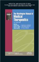 The Washington Manual Of Medical Therapeutics