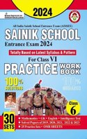 ALL INDIA SAINIK SCHOOL ENTRANCE EXAM 2024 FOR CLASS VI PRACTICE WORK BOOK