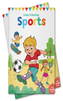 Little Artist Series Sports: Copy Colour Books