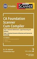 SCANNER-CA Foundation Scanner Cum Compiler (Paper 3 & 4) (Volume 2) (Nov 2019 Exam-New Syllabus)