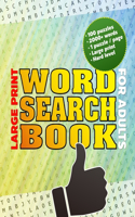 Large Print Wordsearch Book For Adults