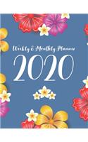 Weekly & Monthly Planner 2020