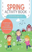 Spring Activity Book for Kids