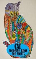 Cat Coloring Book For Adults