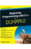 Beginning Programming with C++ for Dummies [With CDROM]