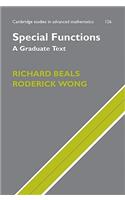 Special Functions: A Graduate Text