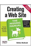 Creating a Web Site: The Missing Manual: (English)