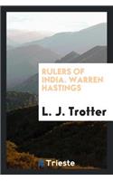 Warren Hastings