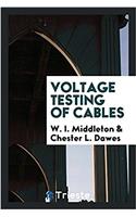 Voltage Testing of Cables