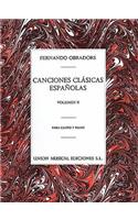 Canciones Clasicas Espanolas - Volumen II