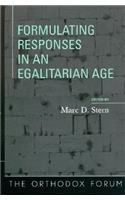 Formulating Responses in an Egalitarian Age