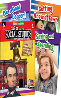 Learn-At-Home: Social Studies Bundle Grade 1: 4-Book Set